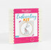 Hawthorn Handmade Hare Contemporary Embroidery Kit - 15 x 9cm