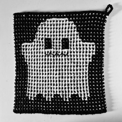 Ghostly Washcloth