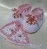 ROSY christening baby set