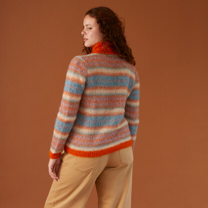Debbie Bliss Fran Fairisle Sweater PDF