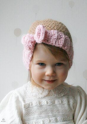 Pippa bow hat