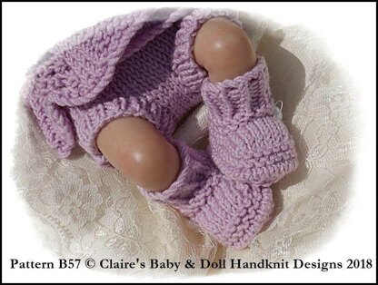 Claire's baby best sale doll hand knits