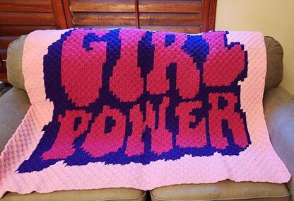 Girl Power Afghan