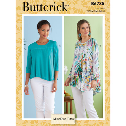 Butterick Damentop B6735 - Schnittmuster