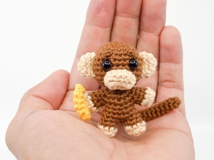 Mini Noso Monkey Crochet Pattern