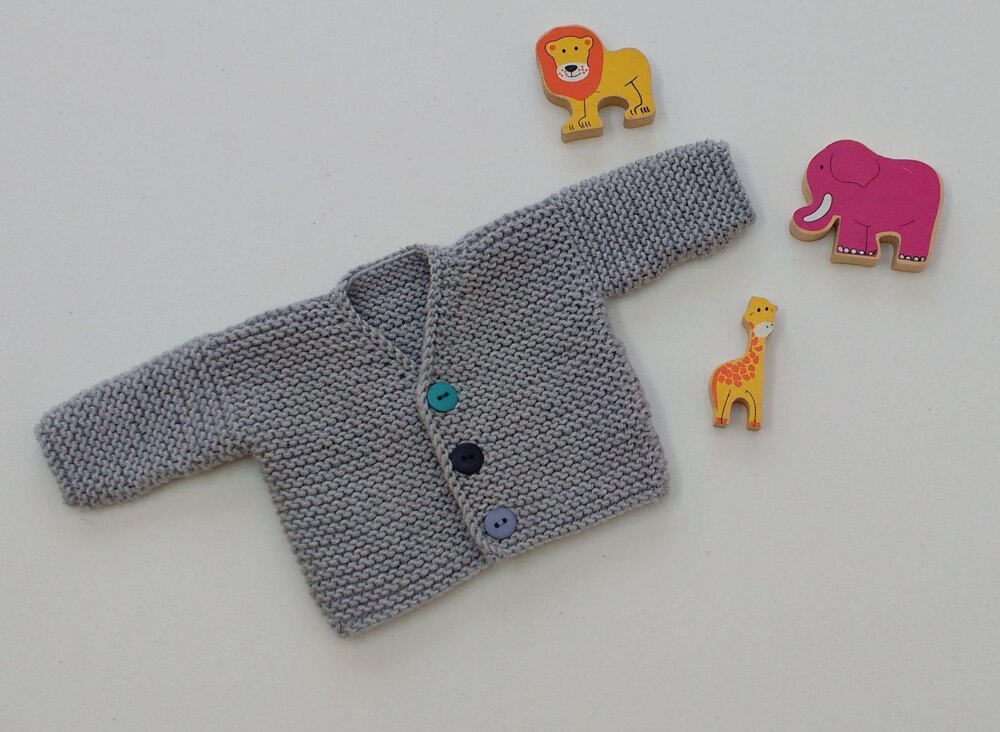 Premature baby cardigan outlet pattern