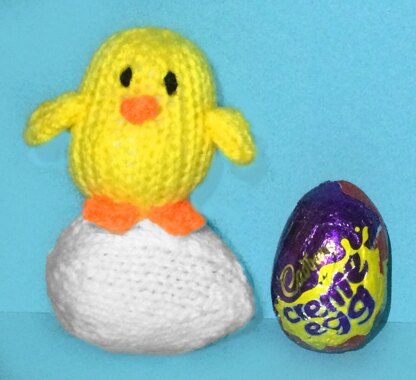 Easter Chick on Egg chocolate cover