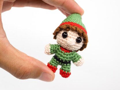 Mini Noso Christmas Elf Crochet Pattern