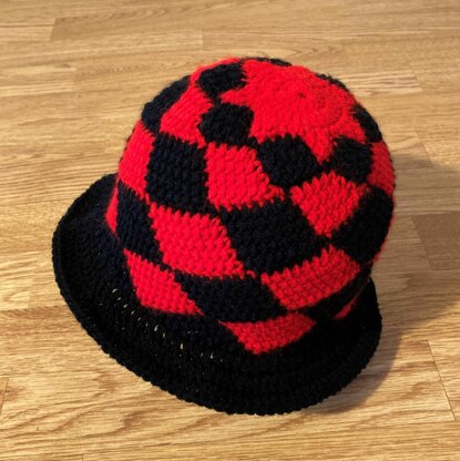 Checkered Beanie by HueLaVive