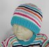 Baby Summer Stripe Sweater and Beanie