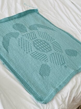Giant Turtle picture blanket