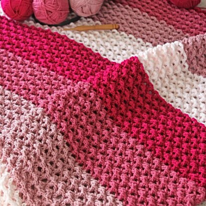 Coming Up Roses Afghan