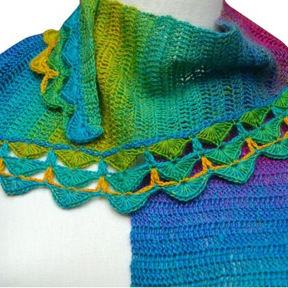 Wavelet shawl