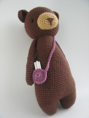 Bear with Bag Crochet Amigurumi Pattern