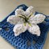 Easter Lily Granny Square