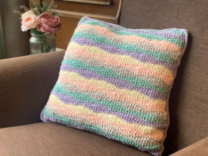 Wavy Bright Cushion Cover