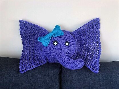 Elephant Pillow Crochet Patterns