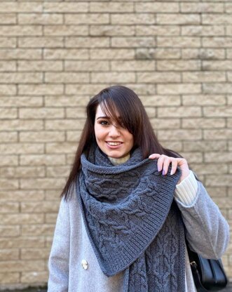 Carl & Clara Scarf - knitting pattern