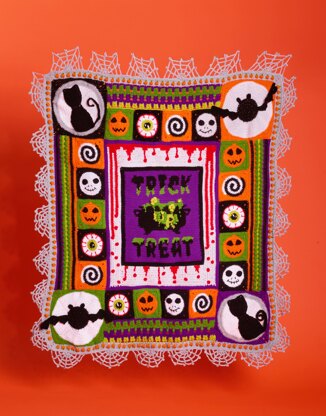 Sirdar Halloween Crochet Along Blanket