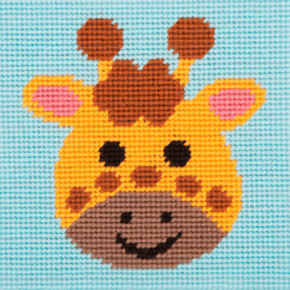 Anchor 1st Kit - Curious Giraffe Needlepoint Kit