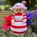 Christmas Doll Knitting Pattern - Toy Knitting Pattern