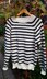 Stripe Vines Sweater