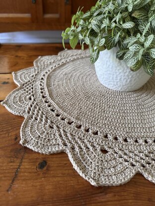 Aster Crochet Rug and Doily Pattern