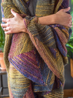 Fenne Blanket in Berroco Topaz - Downloadable PDF