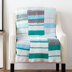 Stacking Stripes Knit Blanket in Bernat Blanket Breezy - Downloadable PDF