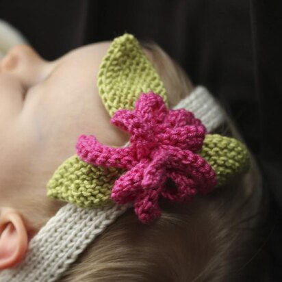 Flowered Baby Headbands