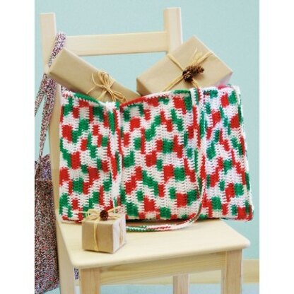 Shopping Bag in Lily Sugar 'n Cream Solids - Downloadable PDF