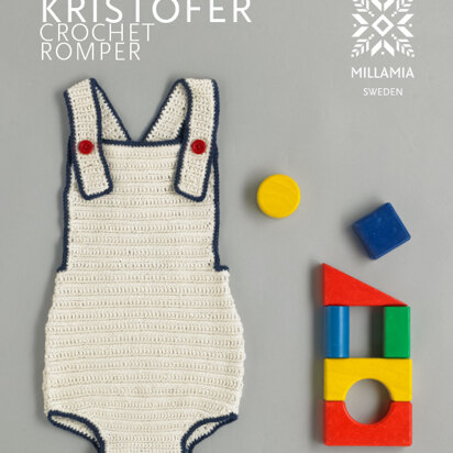 MillaMia Kristofer Crochet Romper PDF