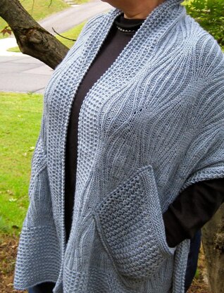 Warm Jenna Pocket Shawl