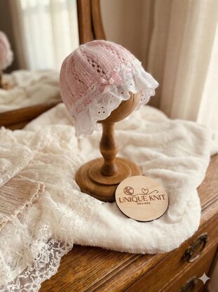 "Sweetpea" Gathered Lace set