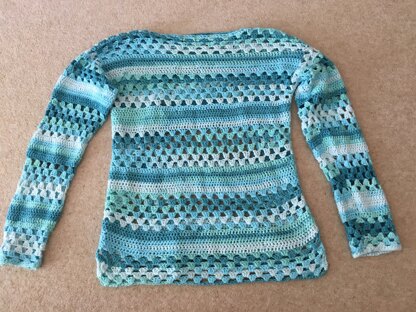 Granny stripes jumper