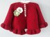 Knit Pattern Baby Girl Jacket Amelia