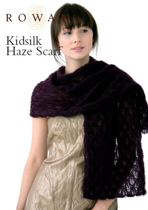 Kidsilk Haze Scarf in Rowan Kidsilk Haze