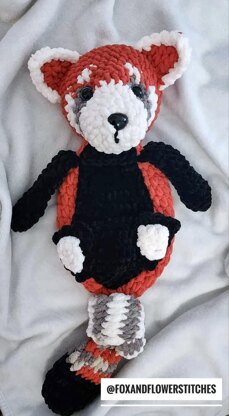 Red Panda Plush Lovey