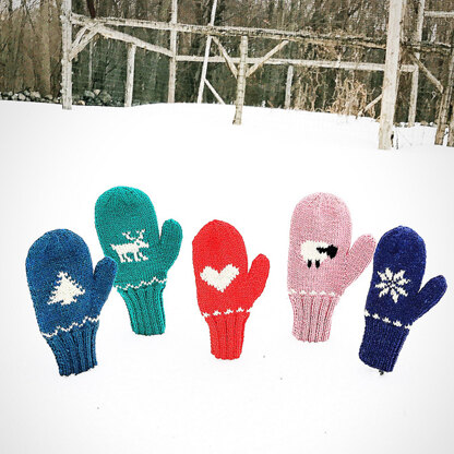 Yankee Knitter Designs 18 Pattern Mittens PDF