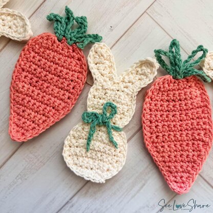 Easter Garland: Carrots & Bunnies