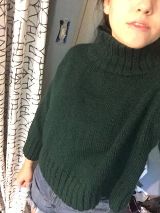 Women's knitted sweater