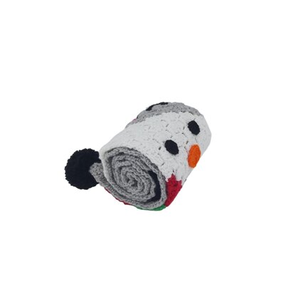Snowman Face Scarf C2C