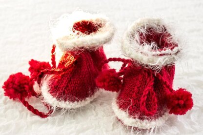 Santa Winter Booties