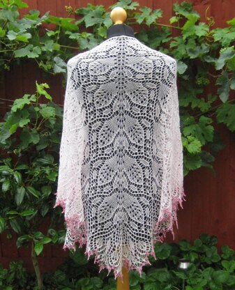 Sapphire Alluvium Shawl