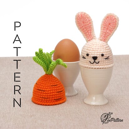 Bunny and Carrot Egg Warmers