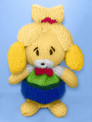 Isabelle (Animal Crossing) choc orange cover / toy