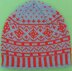 Two Color Fair Isle Hat