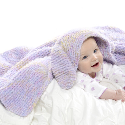 Snuggle Bunny Blanket in Premier Yarns Gelato - Downloadable PDF