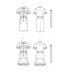 Simplicity Kinder-Blusenkleid mit Gürtel S9463 - Schnittmuster Größe 16-18-20-22-24