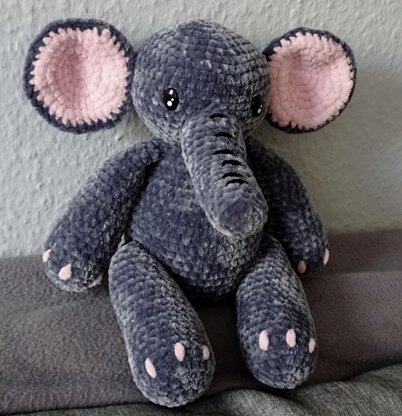 Crochet Pattern Elephant Tröti!